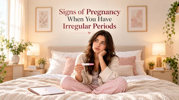 Signs of pregnancy when you have irregular periods