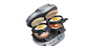 Dual Breakfast Sandwich Maker – Breakfast Ready in a Jiffy! dual breakfast sandwich maker