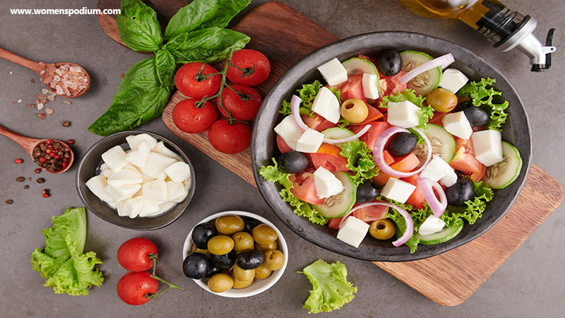 Greek salad - weight watcher salads recipes