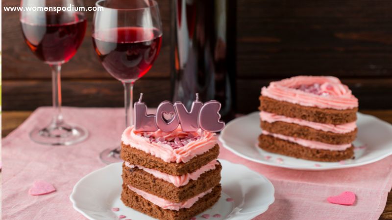 heart shaped chocolate cakes