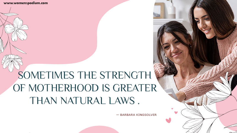 Strength of a mother - strong mom quotes