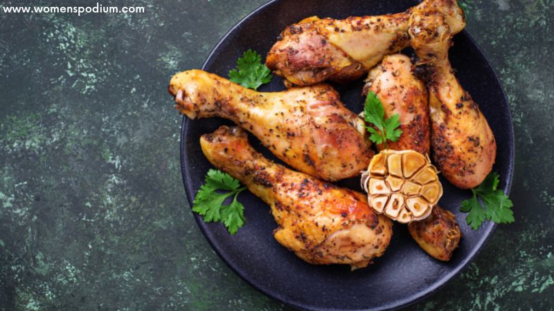 tasty smoked chicken drumsticks