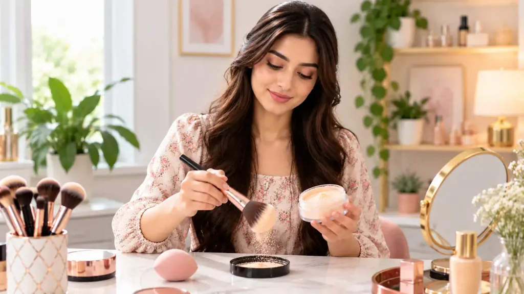 What is loose powder used for