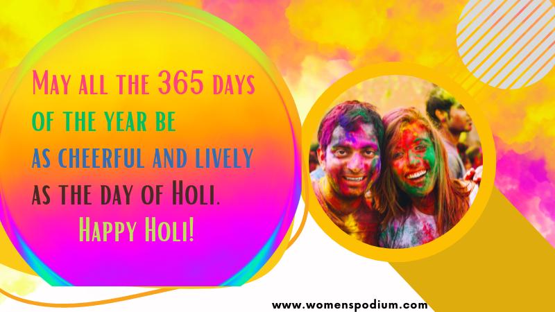 happy holi messages