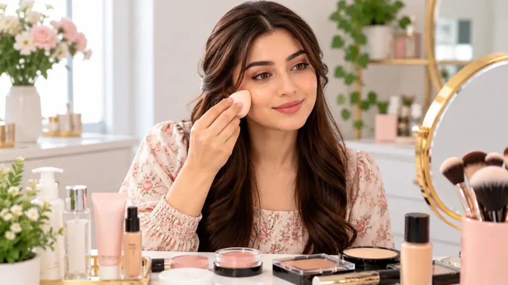 What is loose powder used for: prepare the base