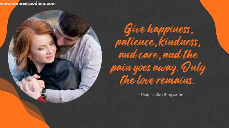give happiness
