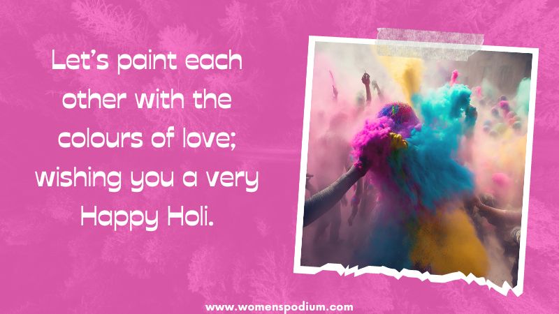 holi messages