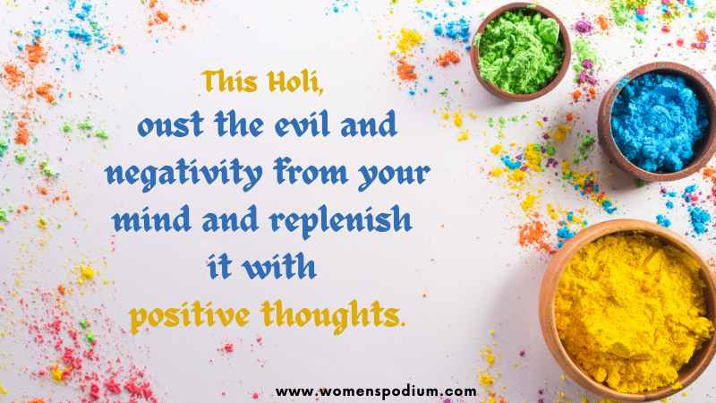 positive holi messages