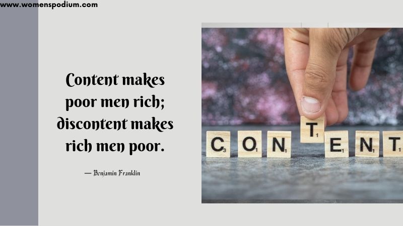 awesome contentment quotes