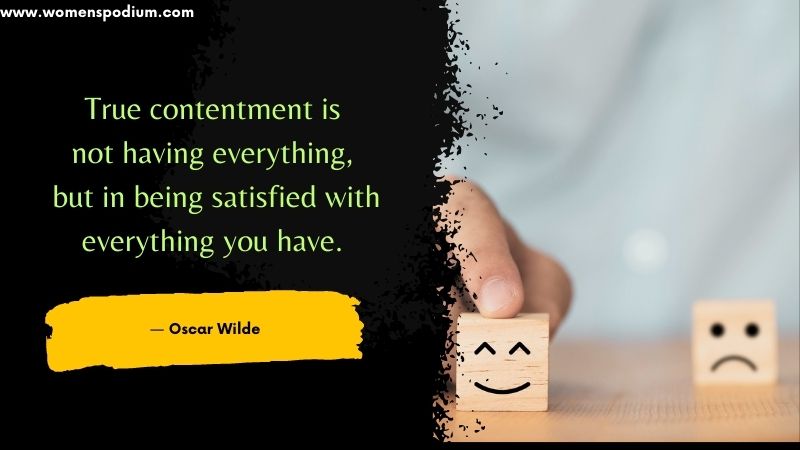 Contentment Quotes