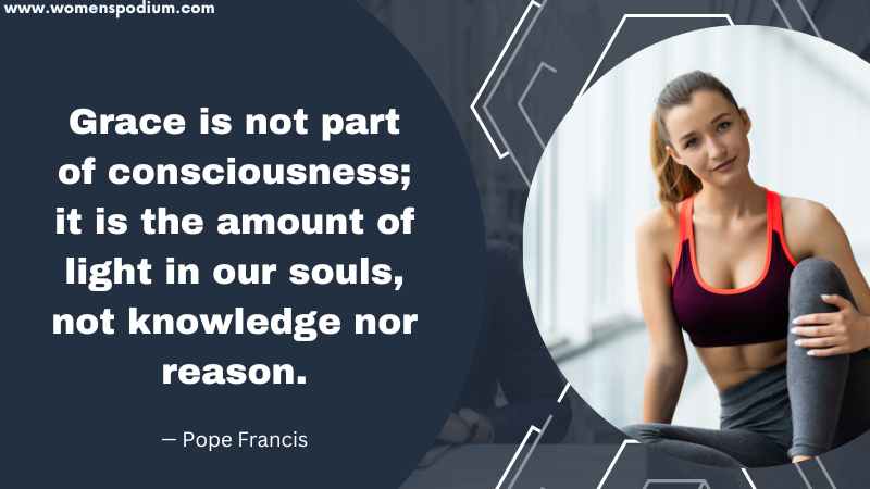 grace is not part of consciousness
