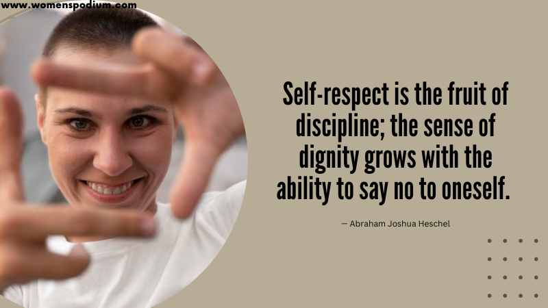 self respect