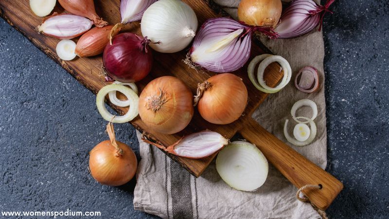 types of onions