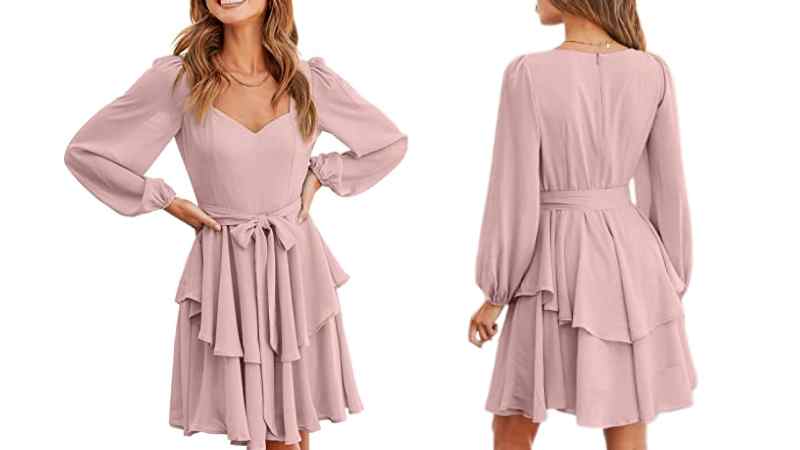 Layered Ruffle Dress