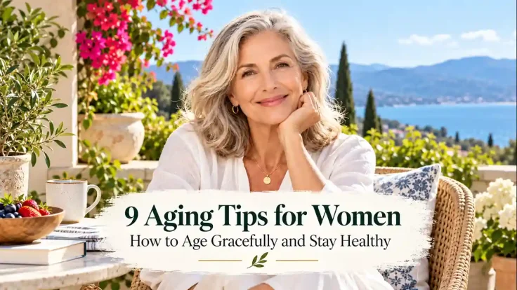 Stay healthy 9 aging tips for women