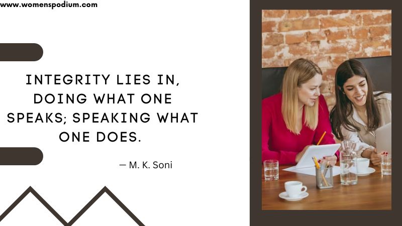 Quotes on integrity