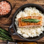 rice recipe with salmon