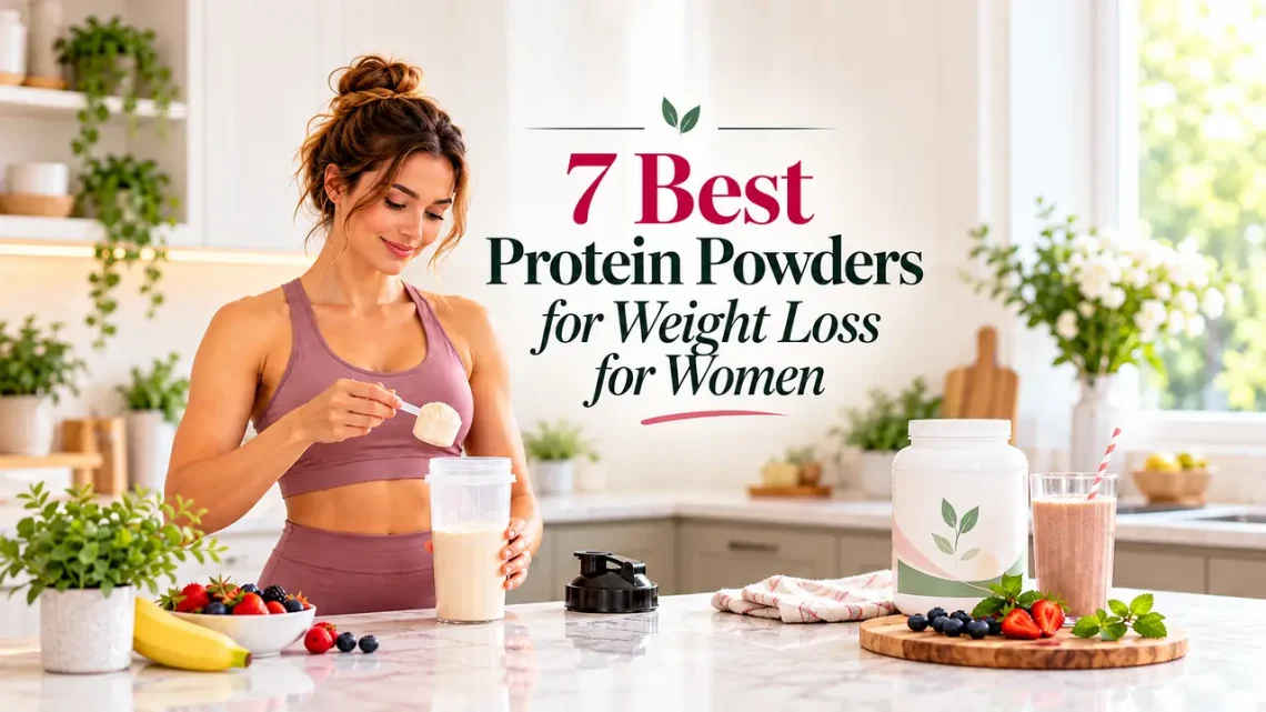 7 Best protein powders for weight loss for women