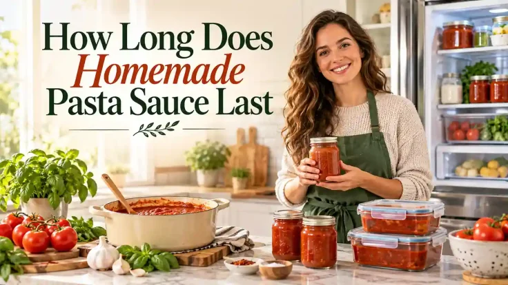 How long does homemade pasta sauce last