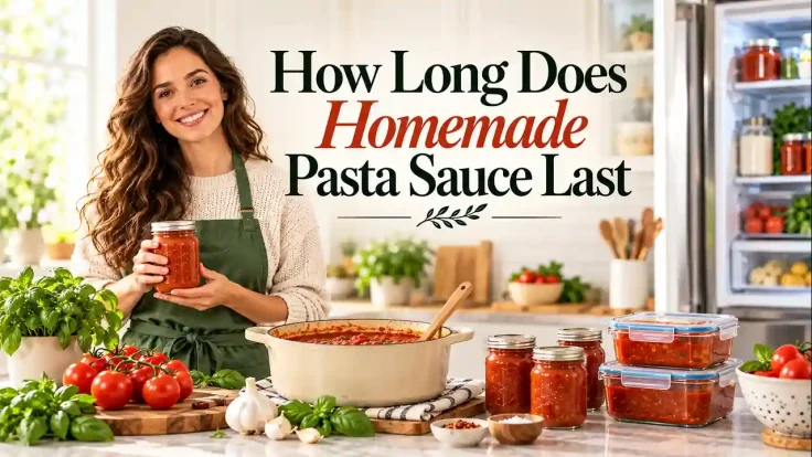 How long homemade pasta sauce last in the fridge & freezer