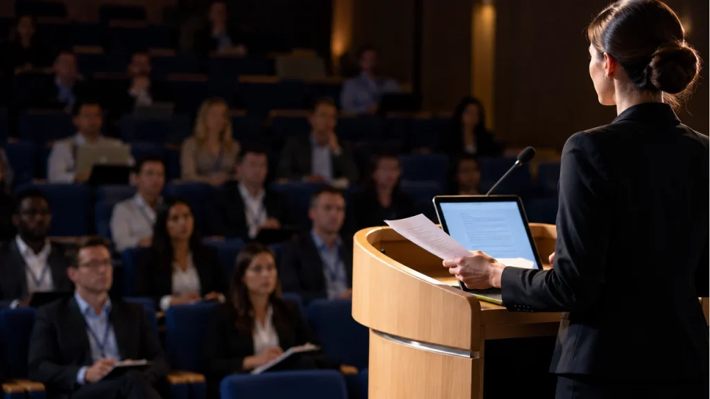 How to get better at public speaking: include listeners with different needs
