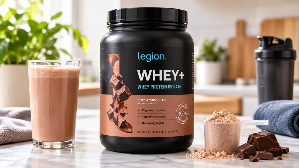 Legion whey+ powder