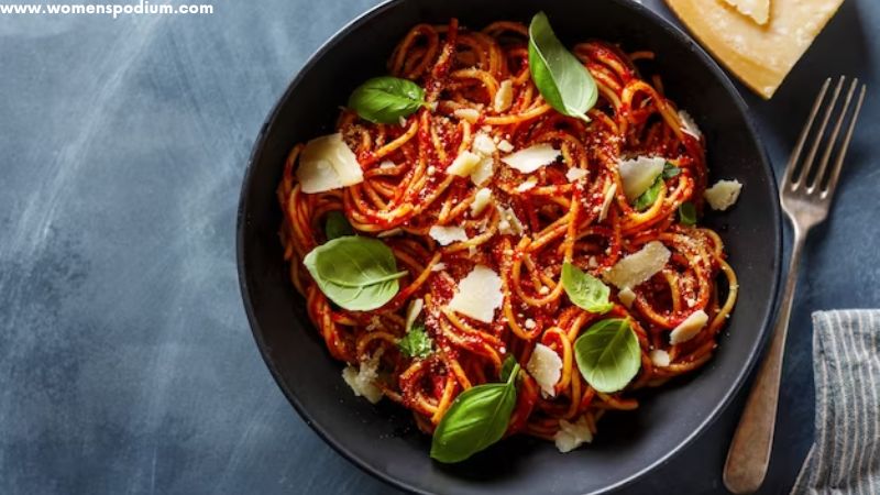 Tomato Puree Spaghetti - fathers day food ideas