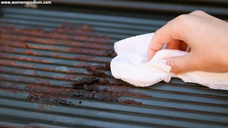 cleaning electric griddle