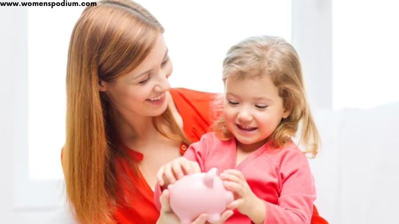 lead by your example - how to save money for kids