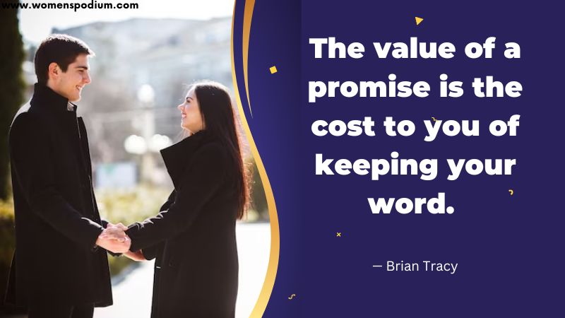 value of your promise