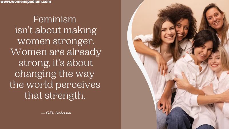 Feminism - empowering quotes
