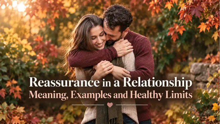 Reassurance in a relationship: meaning and examples