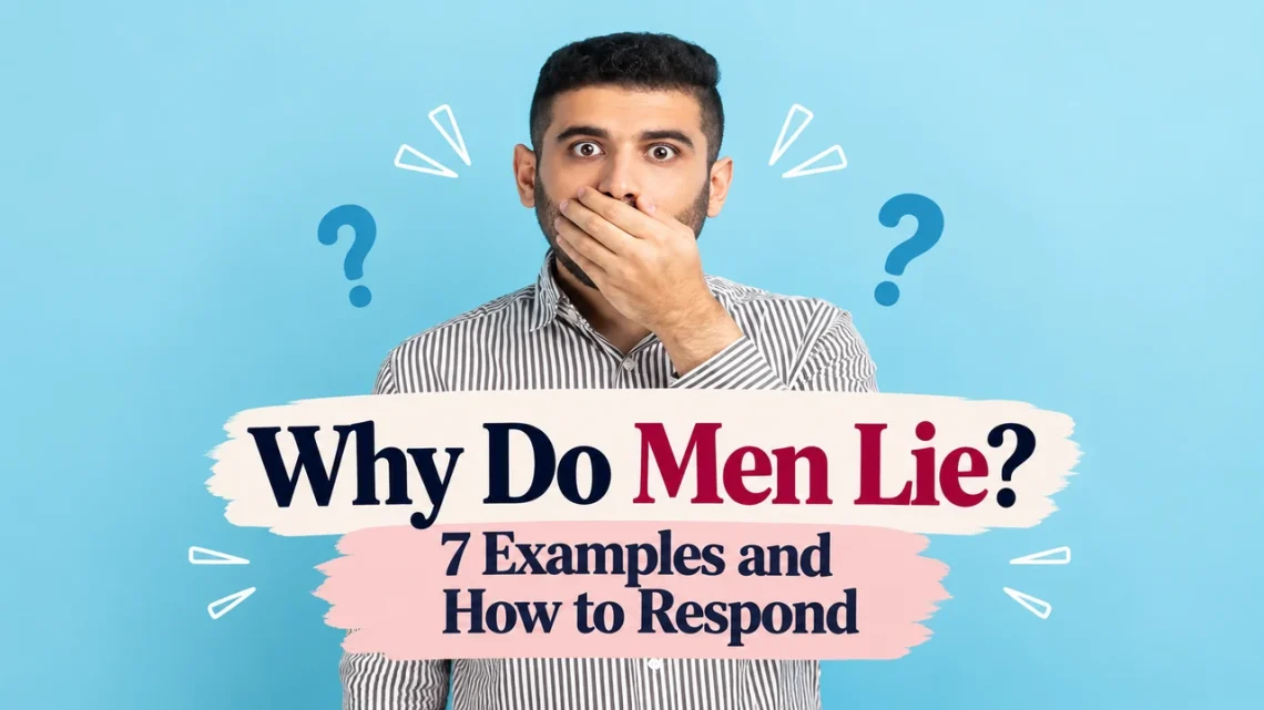 Why do men lie? 7 examples