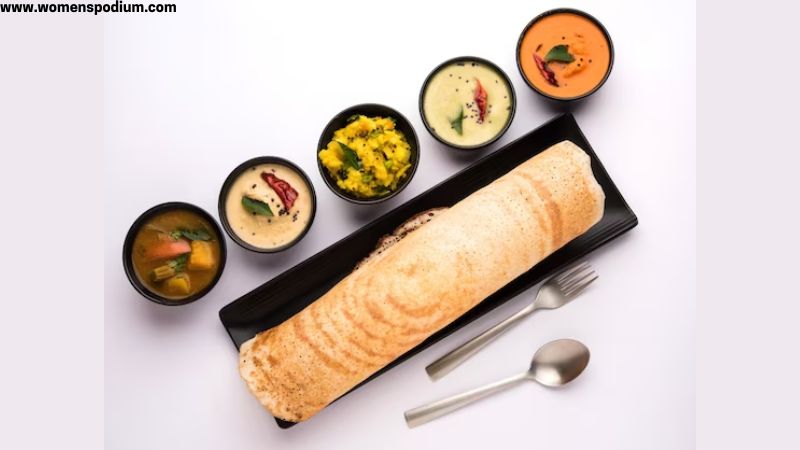 traditional plain dosa