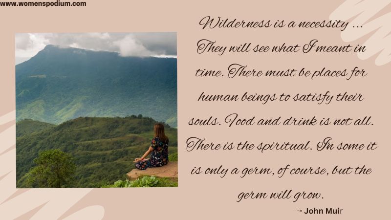 wilderness - inner peace - quotes