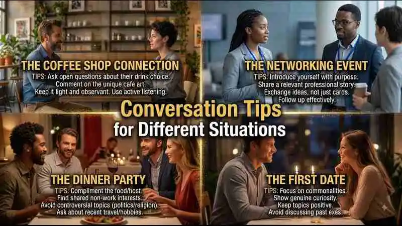 Conversation tips to keep the conversation going