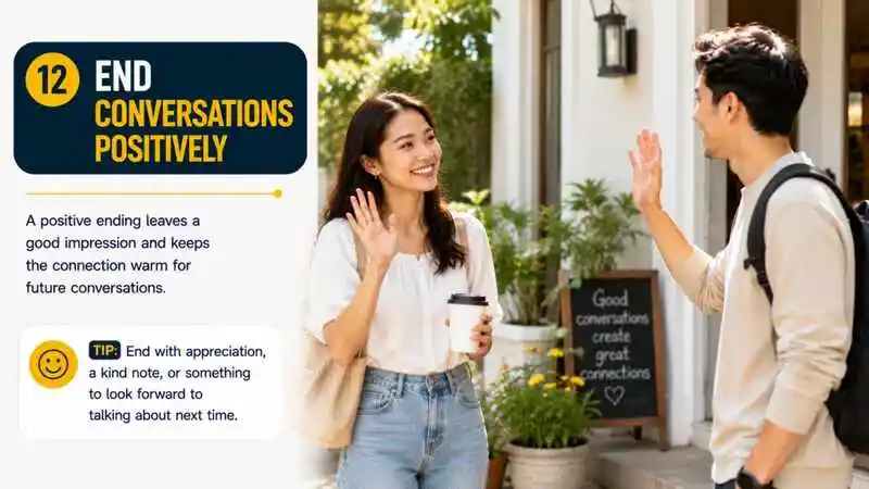 End Conversations Positively