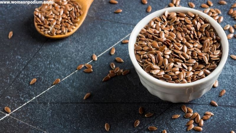 Flaxseeds - heart healthy food