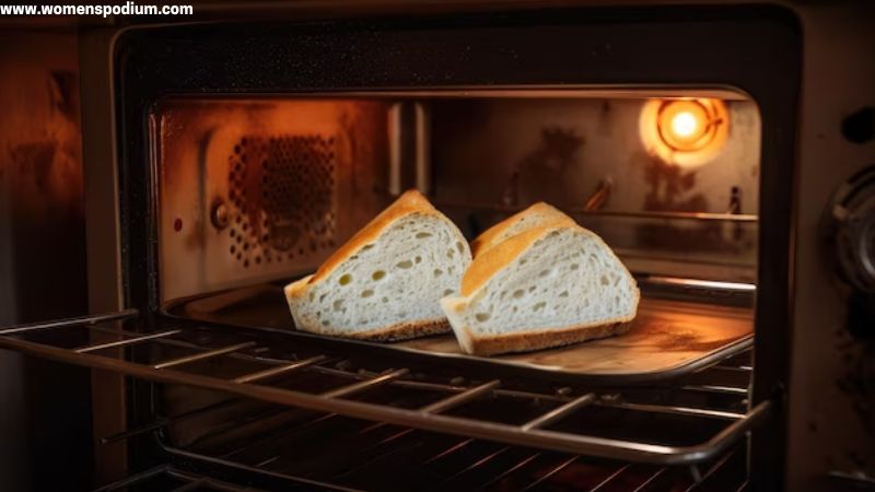 Toasting Bread In Oven - making toast without toaster