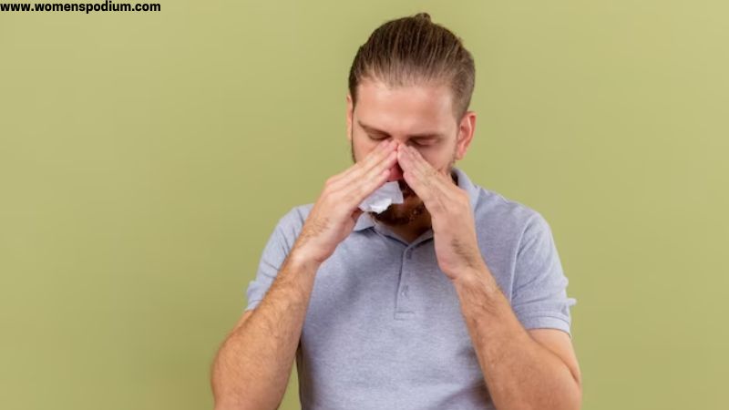 Unexpected Sneezing - signs someone is constantly thinking about you