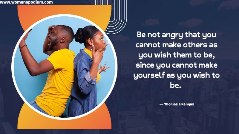 be not angry - quotes about control