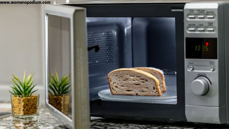 how to make toast without a toaster - Bread In A Microwave