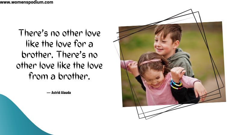 love from a brother - Raksha bandhan quotes