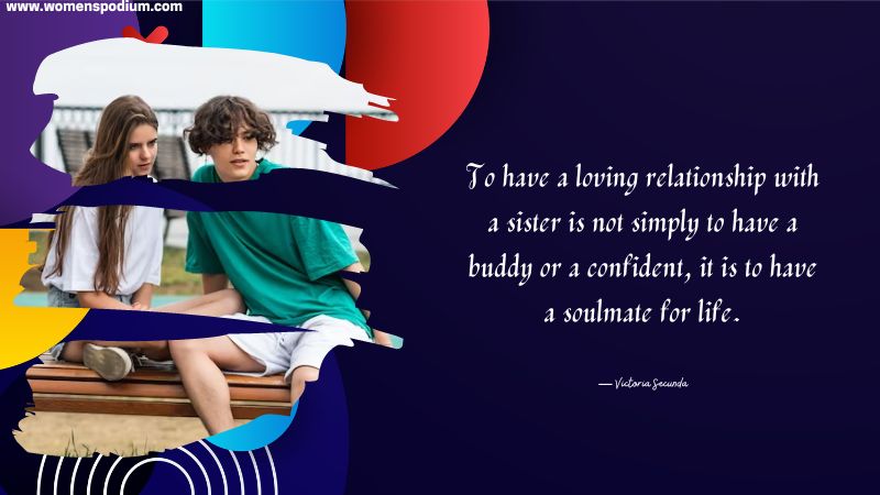 loving relationship - Raksha bandhan quotes