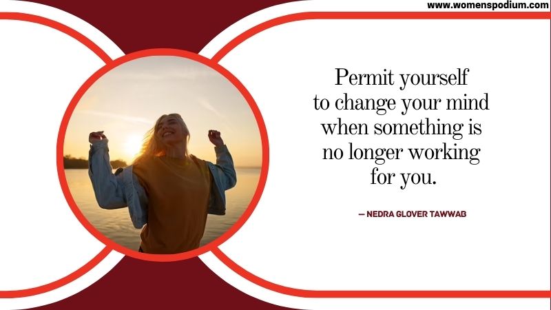 permit yourself to change