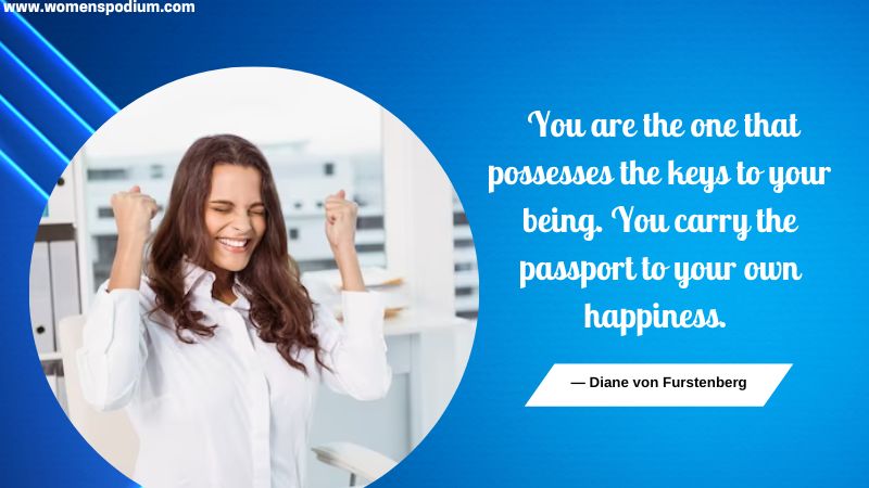 you are your own happiness - quotes on self growth