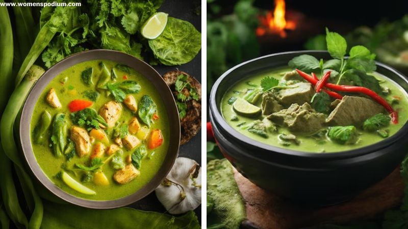 Green Thai Curry With Vegetables