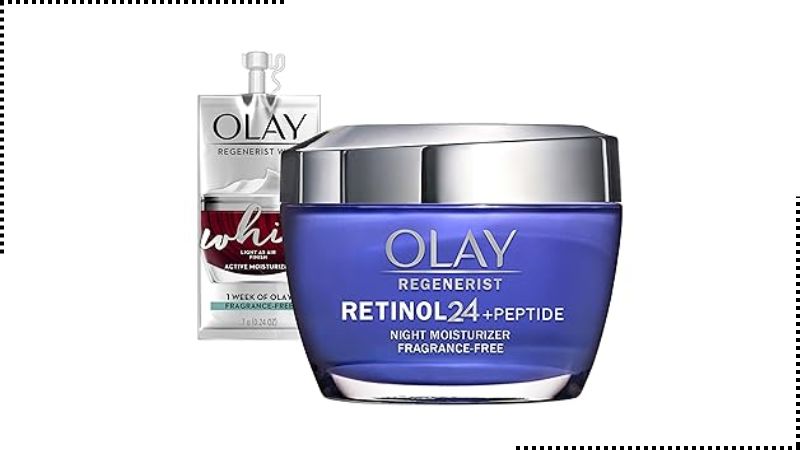 Olay Regenerist Retinol Moisturizer retinoid cream for milia