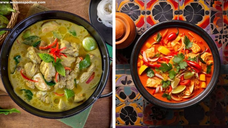 Red Or Green Thai Curry