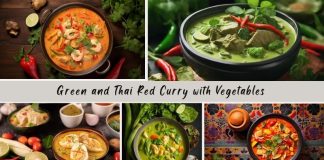How to Make Healthy and Tasty Green and Thai Red Curry with Vegetables? green and thai-red-curry-with-vegetables